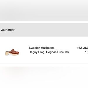 Swedish Hasbeens Clogs - Excellent Condition